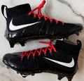 BLACK NIKE VAPOR CLEATS