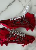 RED CHRISTIAN DIOR CLEATS